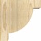 Ekena Millwork Alpine Rough Sawn Corbel, Douglas Fir, 4"W x 8"D x 8"H COR04X08X08ALP00RDF - alternate 3